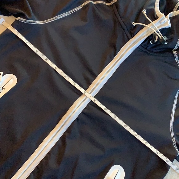 Ivory Ella S Black & White Zip Up Jacket Hooded - Picture 16 of 16